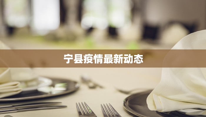 宁县疫情最新动态